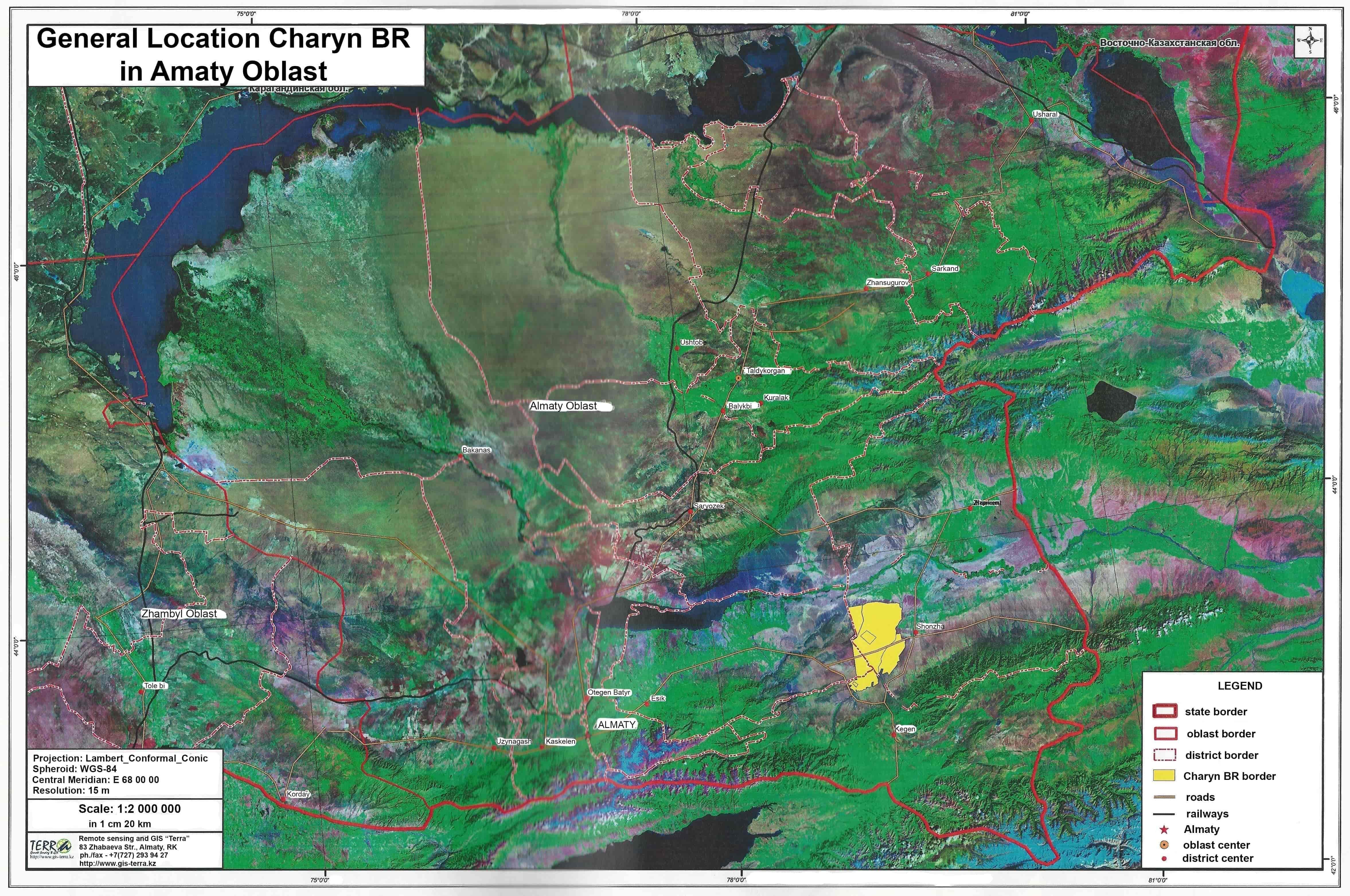 02 Location of Charyn BR in Almaty Oblast min min 3