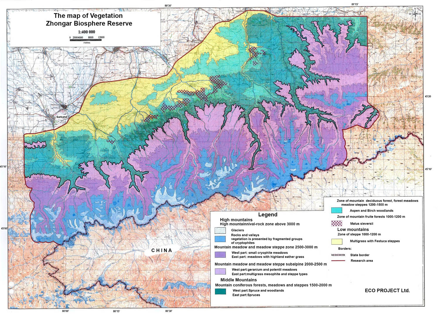 4 Map of vegetation Zhongar BR EngWEB