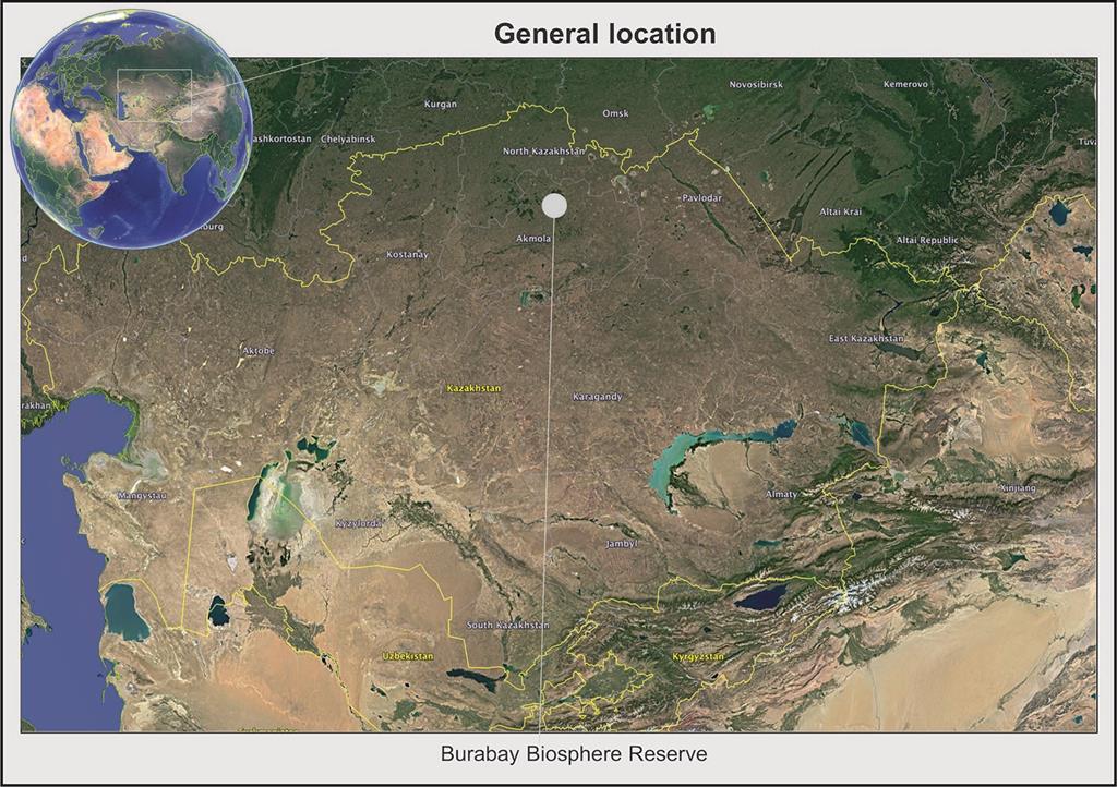 General location of Burabay BR A4