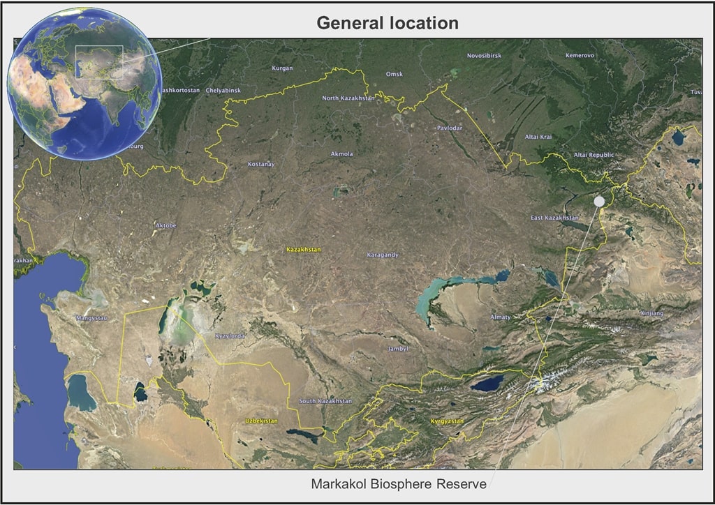 General location of Markakol BR2